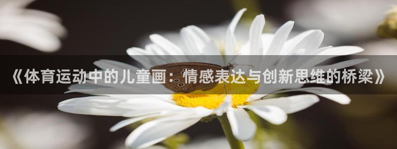 中欧体育网站：《体育运动中的儿童画：情感表达与创新思维的桥梁》