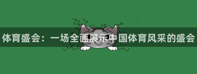 中欧体育app：体育盛会：一场全面展示中国体育风采的盛会