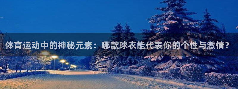 中欧体育zoty下载：体育运动中的神秘元素：哪款球衣能代表你的个性与激情？