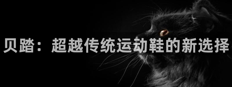 中欧体育(zoty)官网：贝踏：超越传统运动鞋的新选择