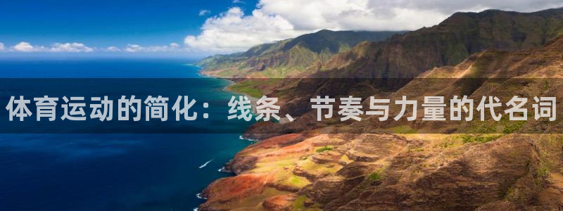 中欧体育kok：体育运动的简化：线条、节奏与力量的代名词