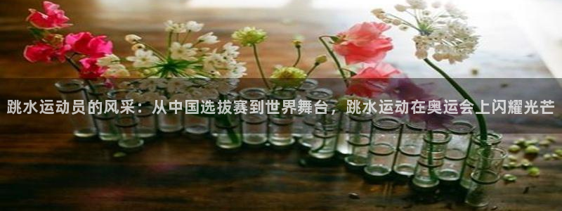 中欧体育网页登录：跳水运动员的风采：从中国选拔赛到世界舞台，跳水运动在奥运会上闪耀光芒